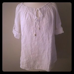 Lina Tomei Linen Top